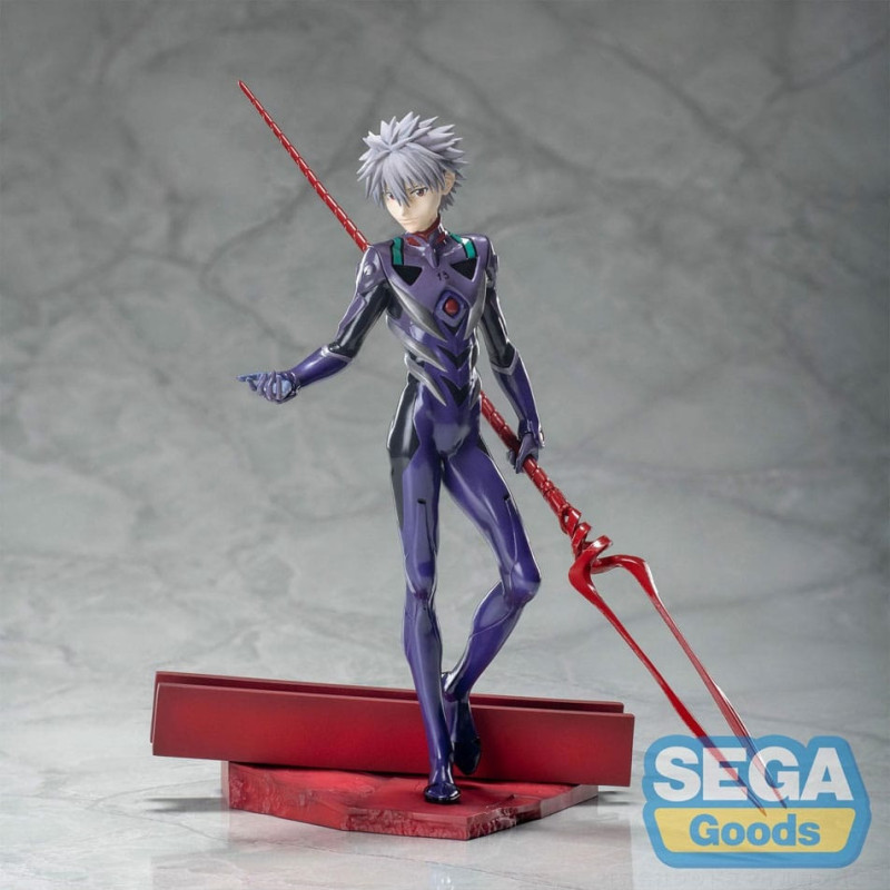Evangelion: 3.0+1.0 Thrice Upon a Time - Figurine Luminasta Kaworu Nagisa x Spear of Longinus