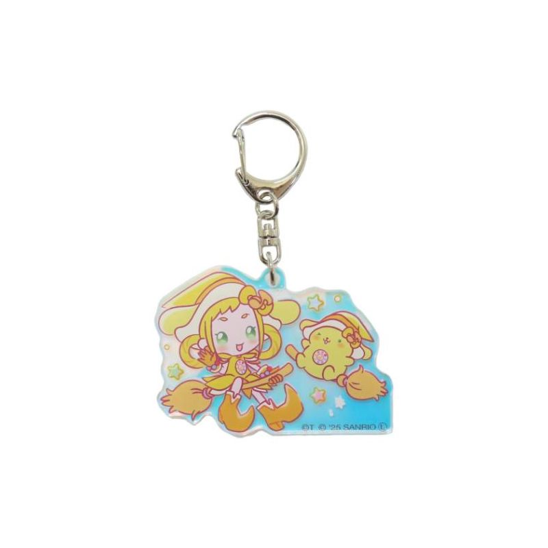Magical Doremi x Sanrio - Porte-clé acrylique Momoko x Pompompurin