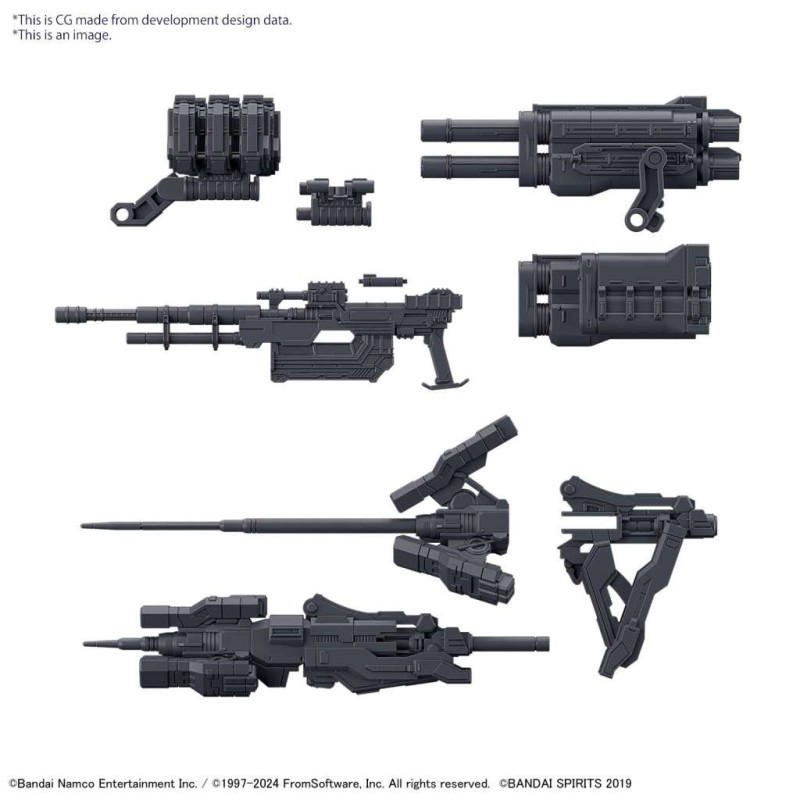 1/144 30MM Weapon Set 02 – Armored Core VI – Bandai