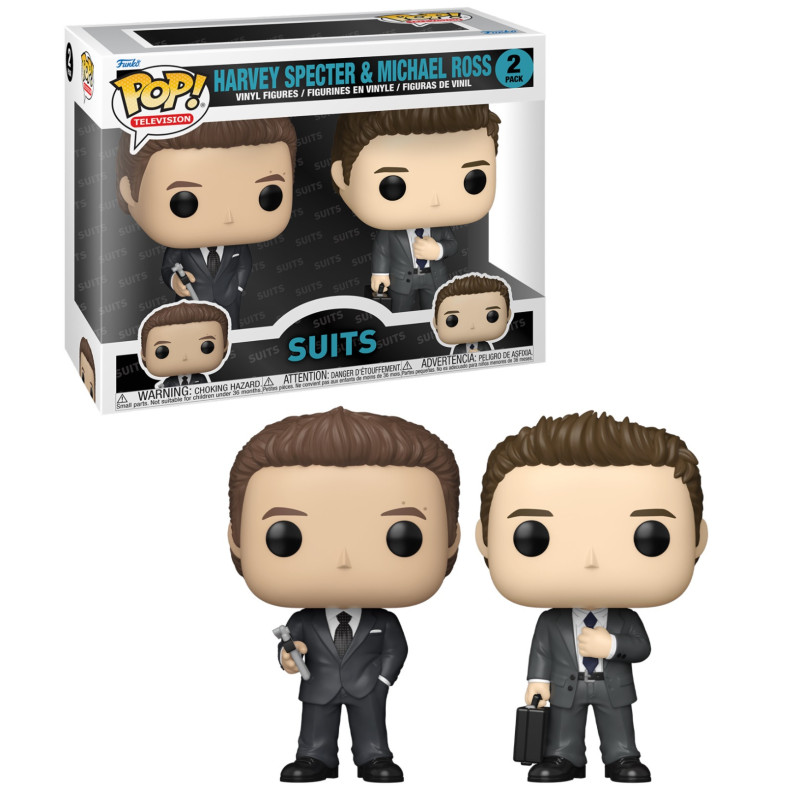 Suits - Pop! - 2-Pack Harvey Specter & Michael Mike Ross