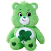 Bisounours Care Bears - Peluche 35 cm : Touchanceux (Good Luck Bear)