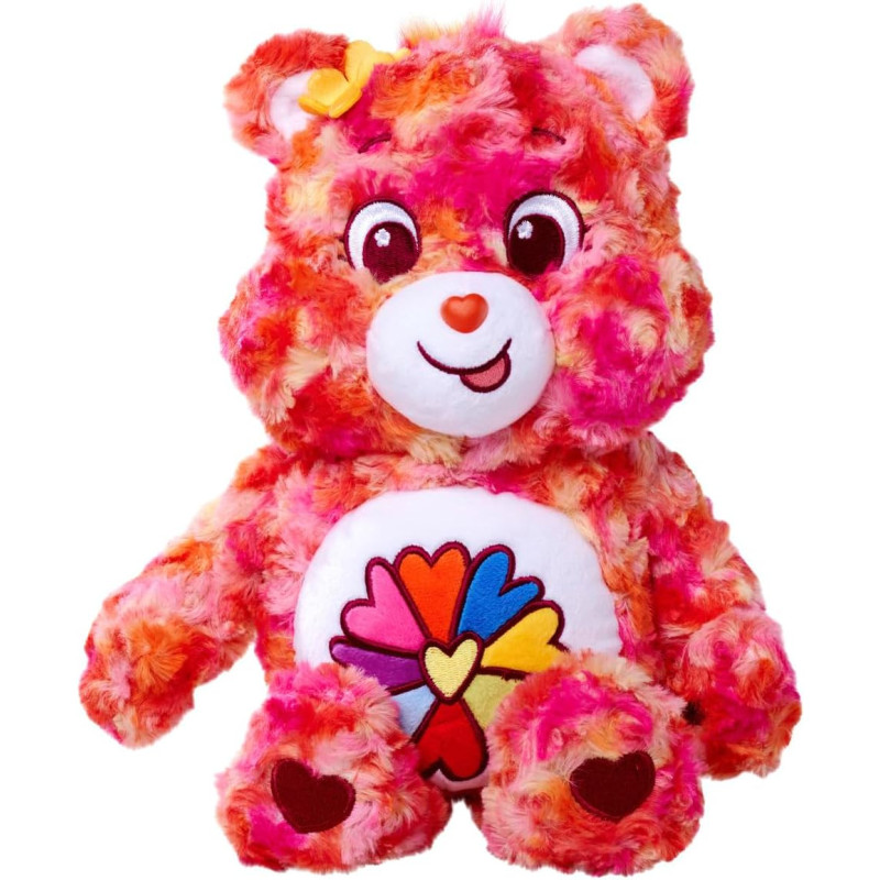 Bisounours Care Bears - Peluche 35 cm : Toufleur (Flower Power Bear)