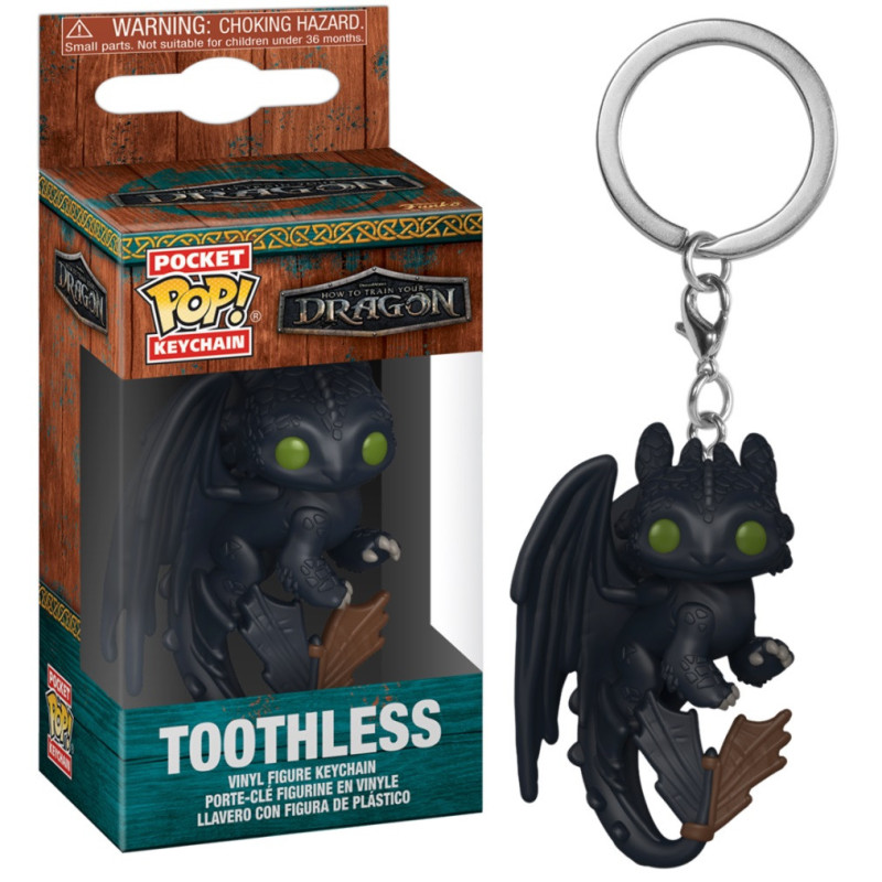 How To Train Your Dragon - Pop! Movie - Porte-clé Toothless