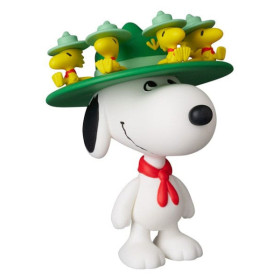 Peanuts - Figurine Medicom UDF série 18 Snoopy & Woodstock 8 cm