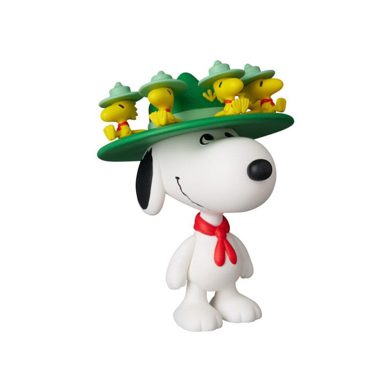 Peanuts - Figurine Medicom UDF série 18 Snoopy & Woodstock 8 cm