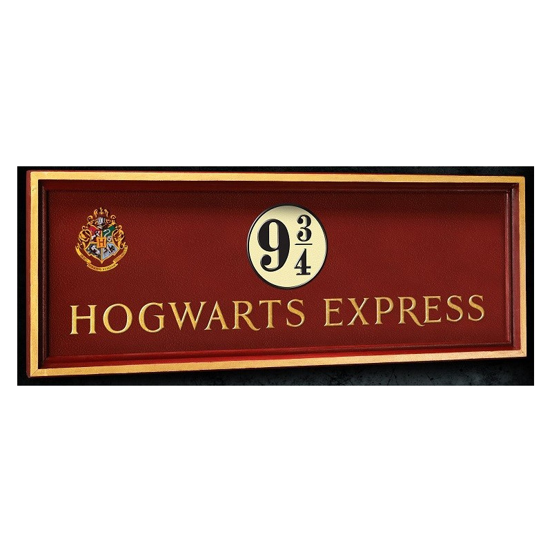 Harry Potter - Plaque Poudlard Express