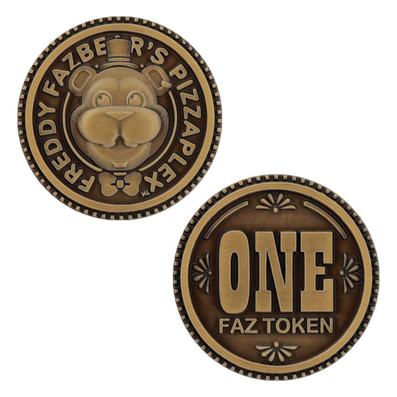 JUIN 2025 : Five Nights at Freddy's - Pièce de collection One Faz Token 9995 exemplaires