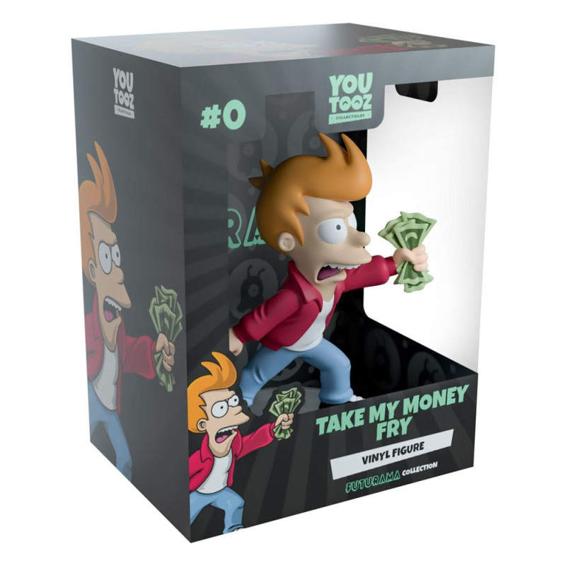 Futurama - Figurine Youtooz vinyle Take my Money Fry 13 cm