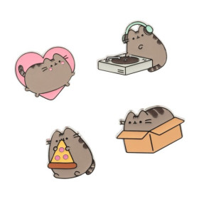 Pusheen - Set de 4 pins