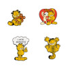 Garfield - Set de 4 pins