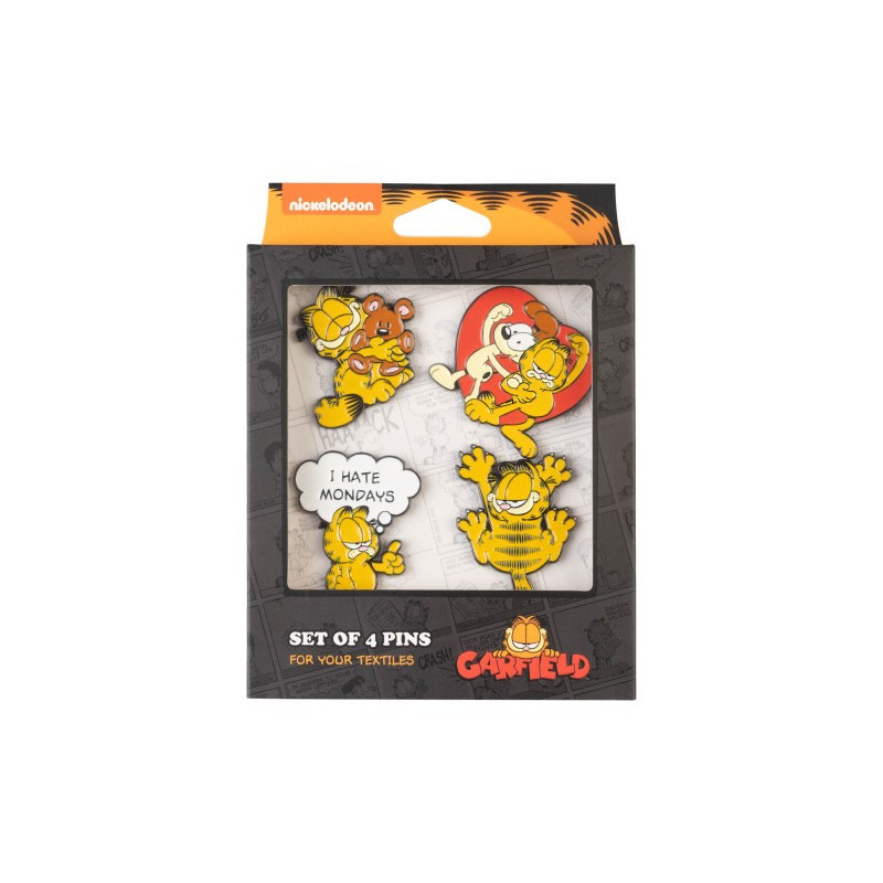 DÉCEMBRE 2025 : Garfield - Set de 4 pins