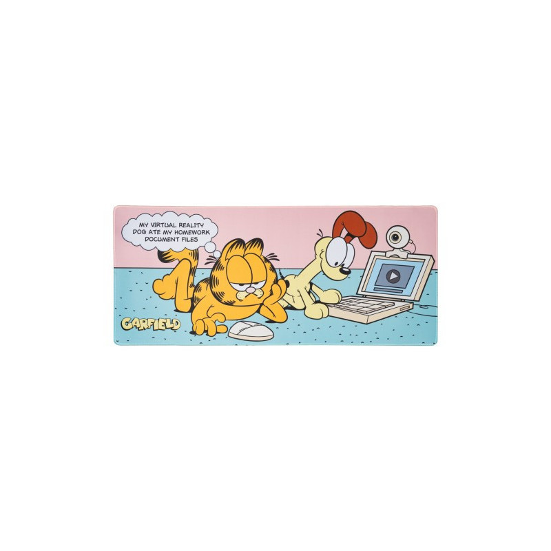 Tapis de bureau XXL Garfield – Licence officielle – Grupo Erik