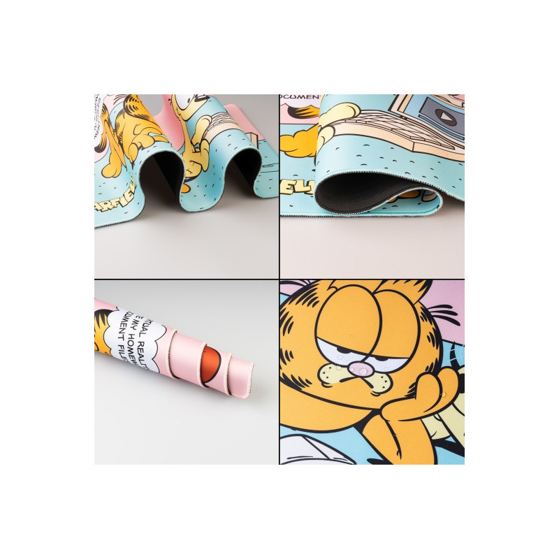 Tapis de bureau XXL Garfield – Licence officielle – Grupo Erik