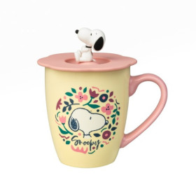 Peanuts - Mug Snoopy avec couvercle