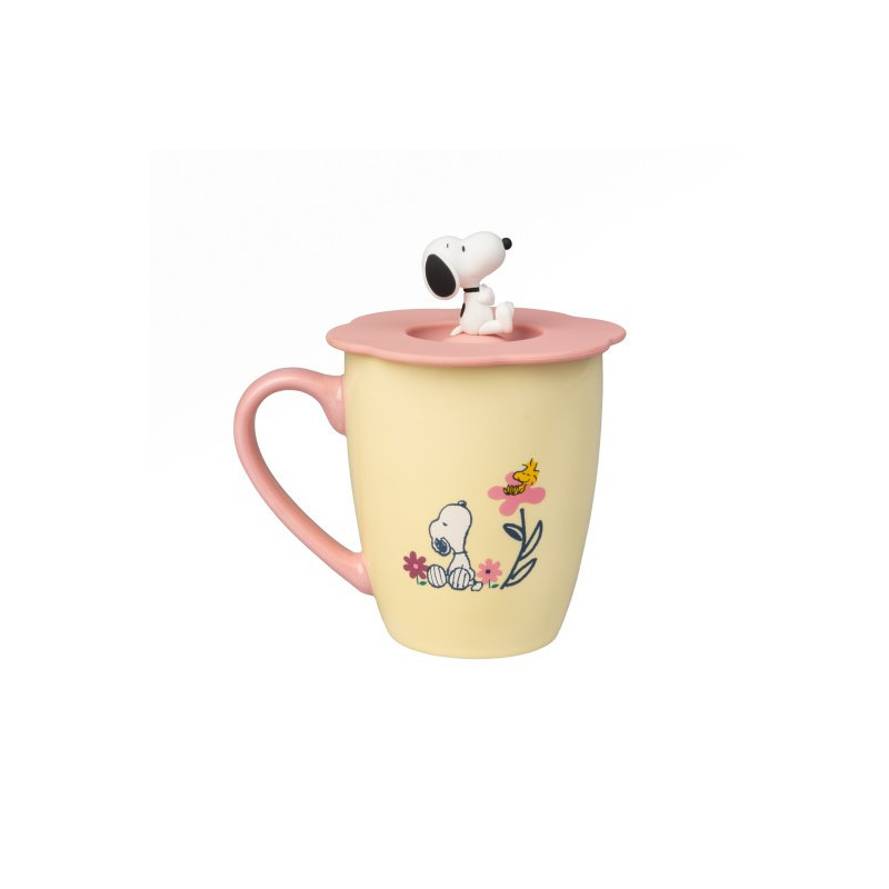 Mug Premium Snoopy avec Couvercle – Licence Peanuts