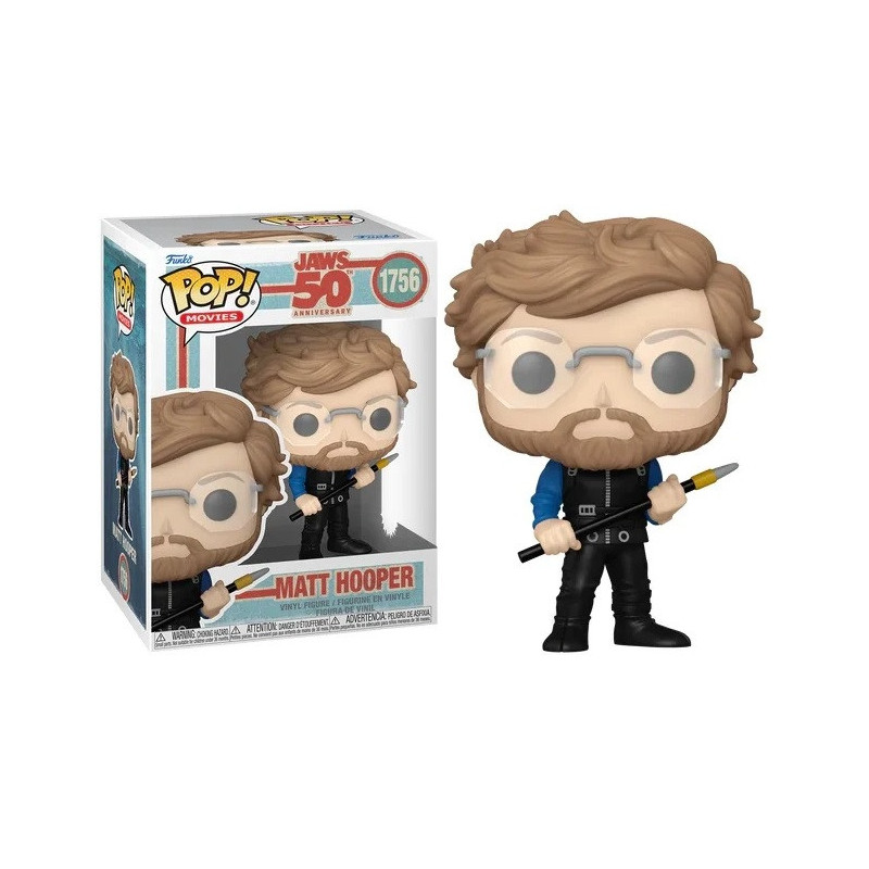 Jaws (Les Dents de la Mer) - Pop! 50th Anniversary - Matt Hooper n°1756