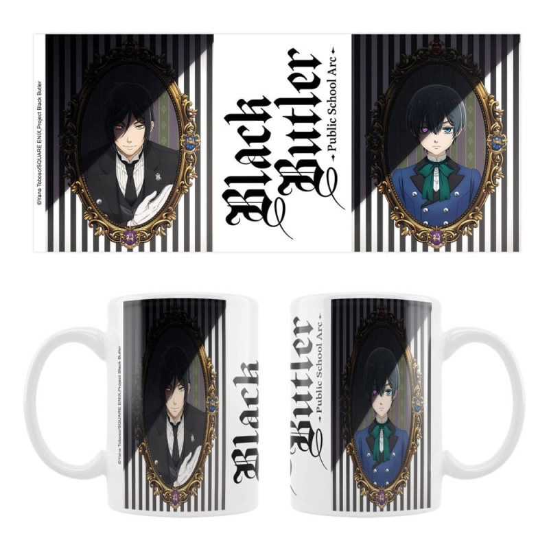 Black Butler - Mug Sebastian & Ciel Public School Arc