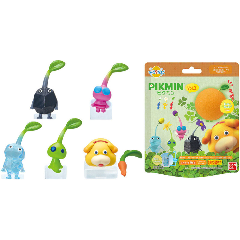 Pikmin - Bombe de bain vol. 2 + figurine 1 EXEMPLAIRE ALEATOIRE