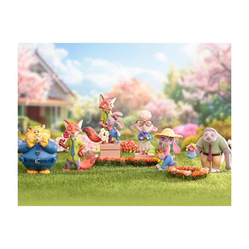 Disney : Zootopie - Figurine Blindbox Zootopia Flower World 1 EXEMPLAIRE ALEATOIRE
