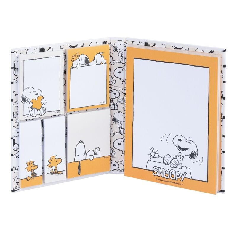 Peanuts (Snoopy) - Set de notes autocollantes Snoopy Lazy Days