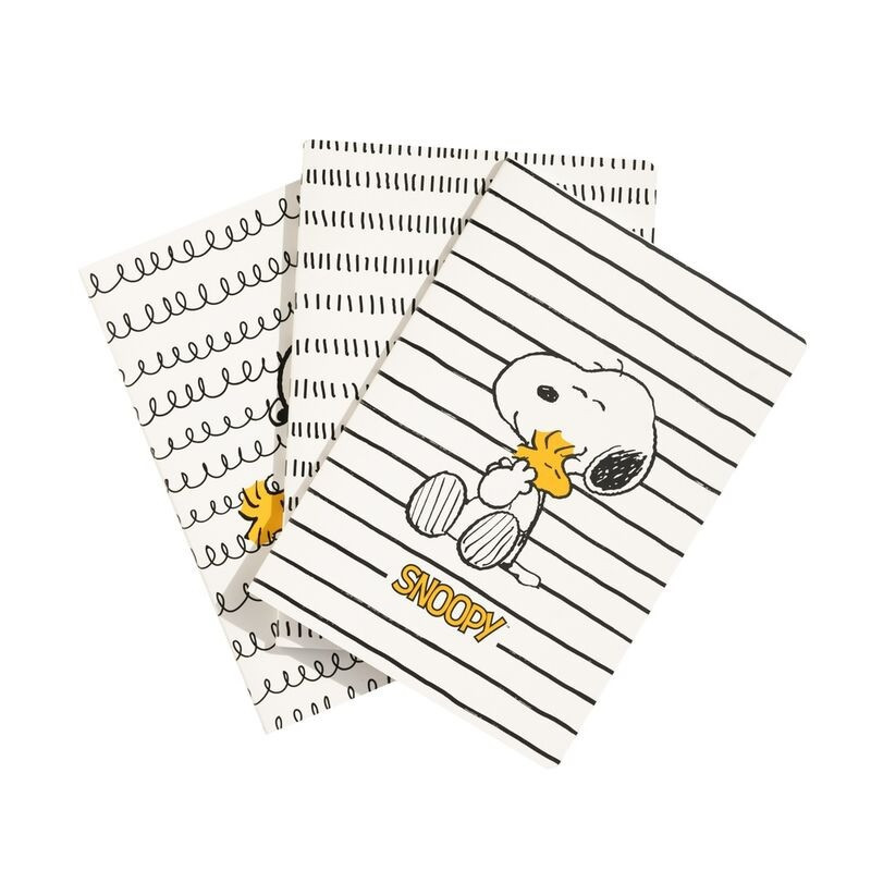 Peanuts (Snoopy) - Pack 3 carnets Snoopy Lazy Days