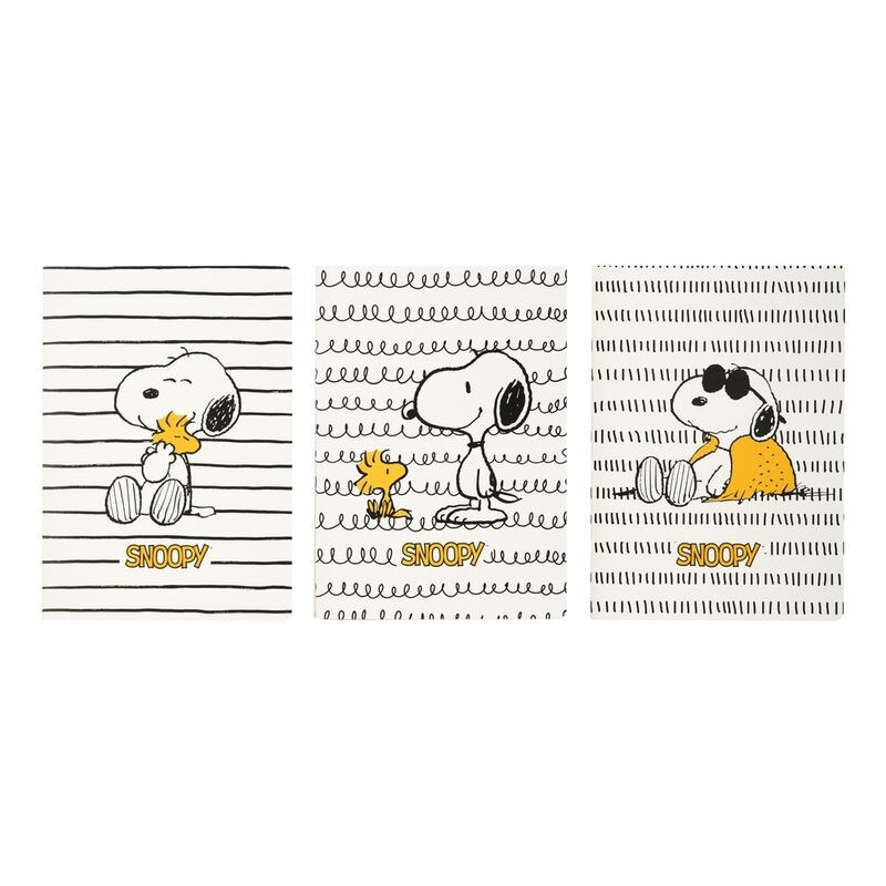 Peanuts (Snoopy) - Pack 3 carnets Snoopy Lazy Days