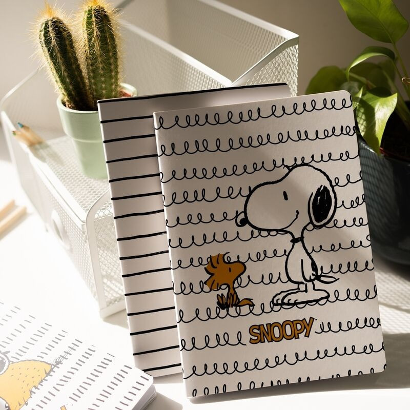 Peanuts (Snoopy) - Pack 3 carnets Snoopy Lazy Days