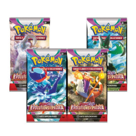 Pokemon - Booster EV02 Évolution à Paldea FR 1 BOOSTER ALEATOIRE