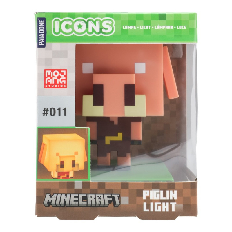 Lampe Minecraft Piglin Icon Light – Paladone officielle