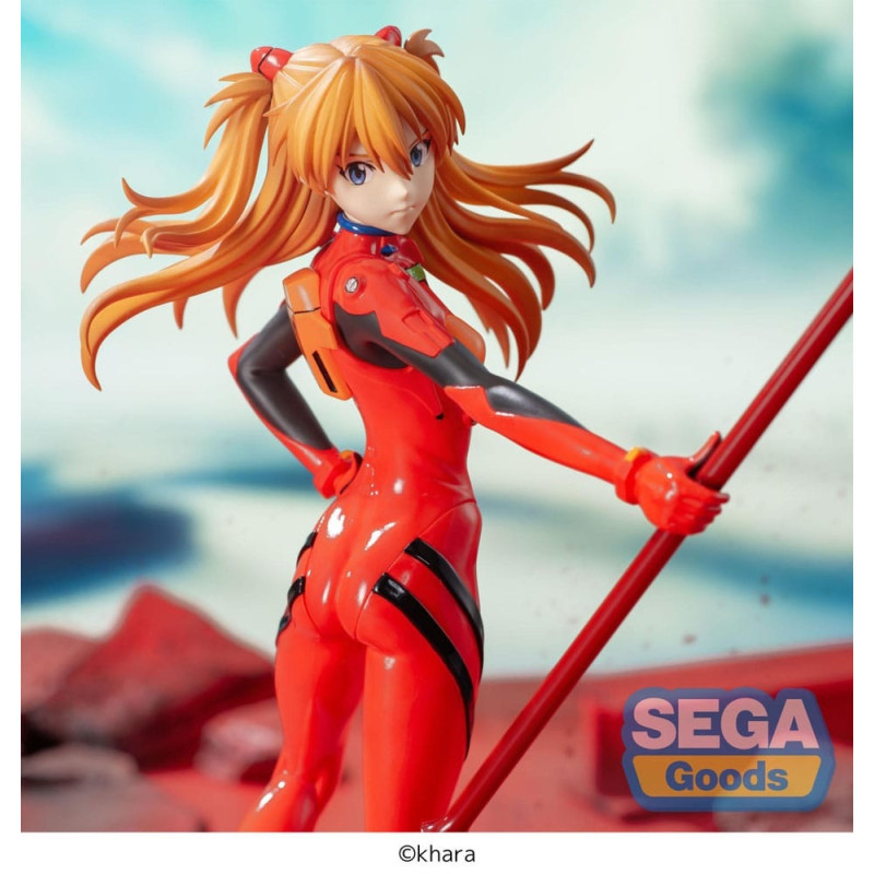MARS 2026 : Evangelion: 3.0+1.0 Thrice Upon a Time - Figurine Luminasta Asuka Shikinami Langley x Spear of Longinus 20 cm