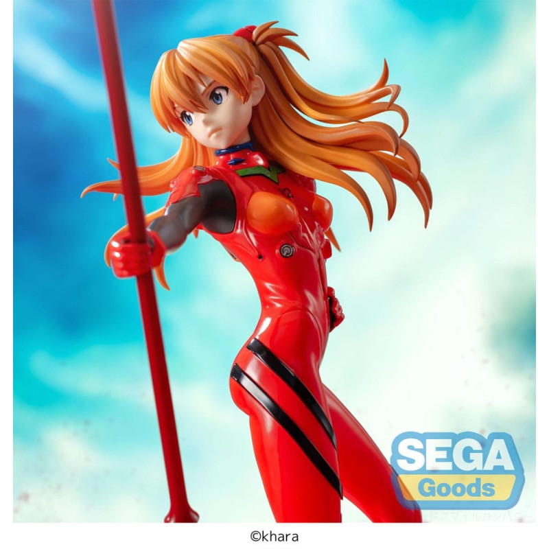 DÉCEMBRE 2025 : Evangelion: 3.0+1.0 Thrice Upon a Time - Figurine Luminasta Asuka Shikinami Langley x Spear of Longinus 20 cm