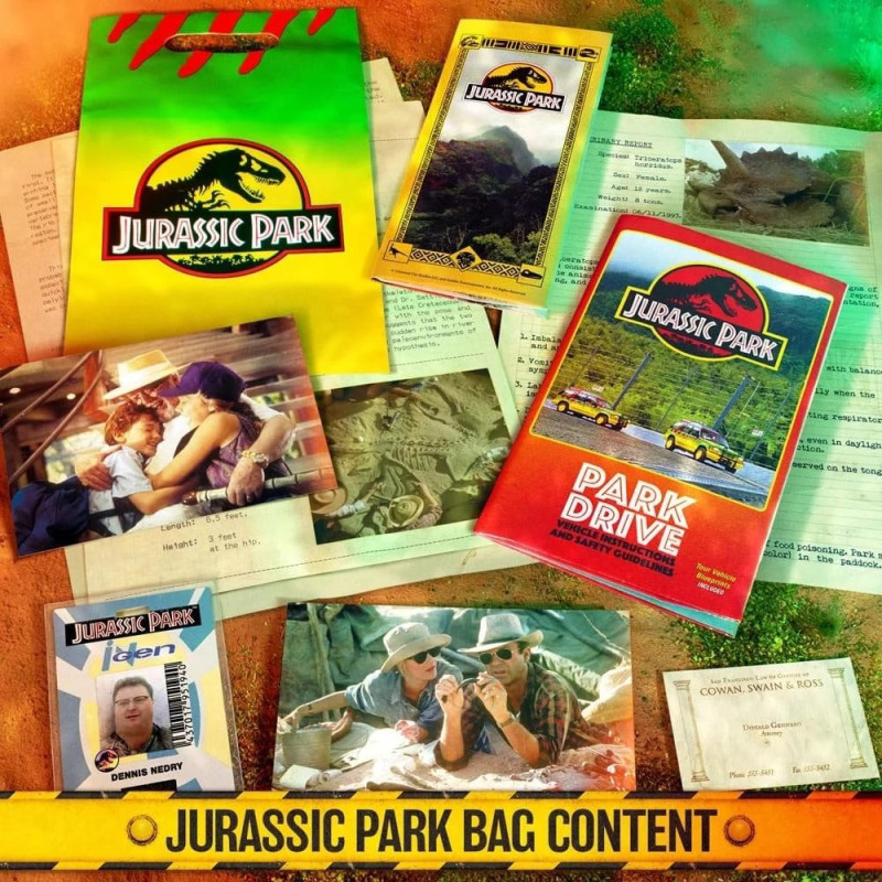 Coffret cadeau Jurassic Park The Lost Memories – Doctor Collector
