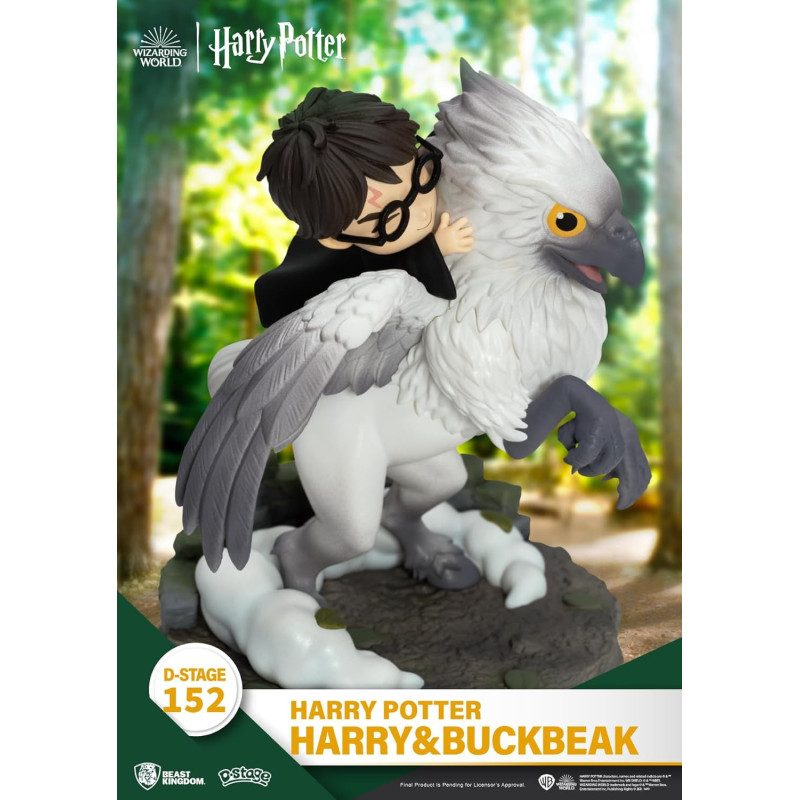 Harry Potter - Figurine Diorama D-Stage Harry & Buckbeak 16 cm