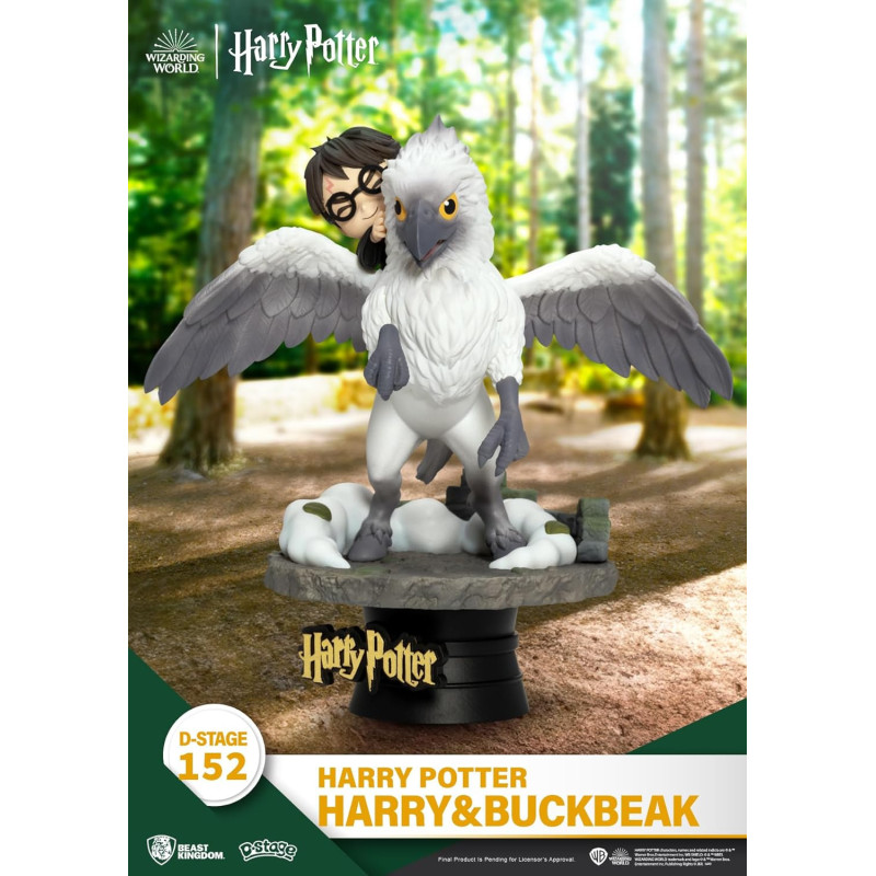Harry Potter - Figurine Diorama D-Stage Harry & Buckbeak 16 cm