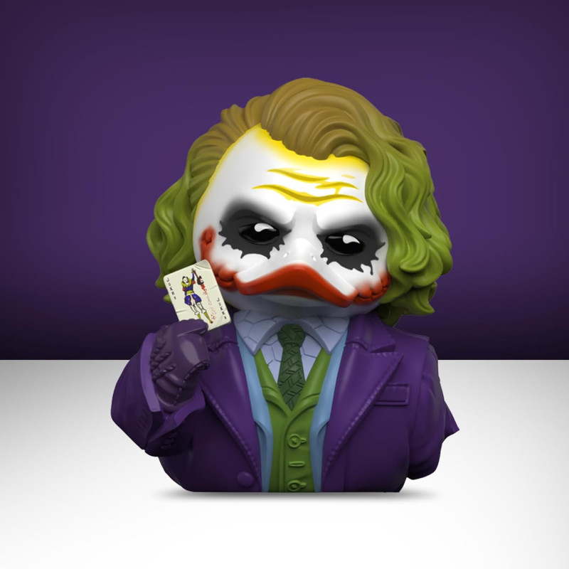 DC Comics : Batman The Dark Night - Figurine canard TUBBZ The Joker 10 cm 1st Edition
