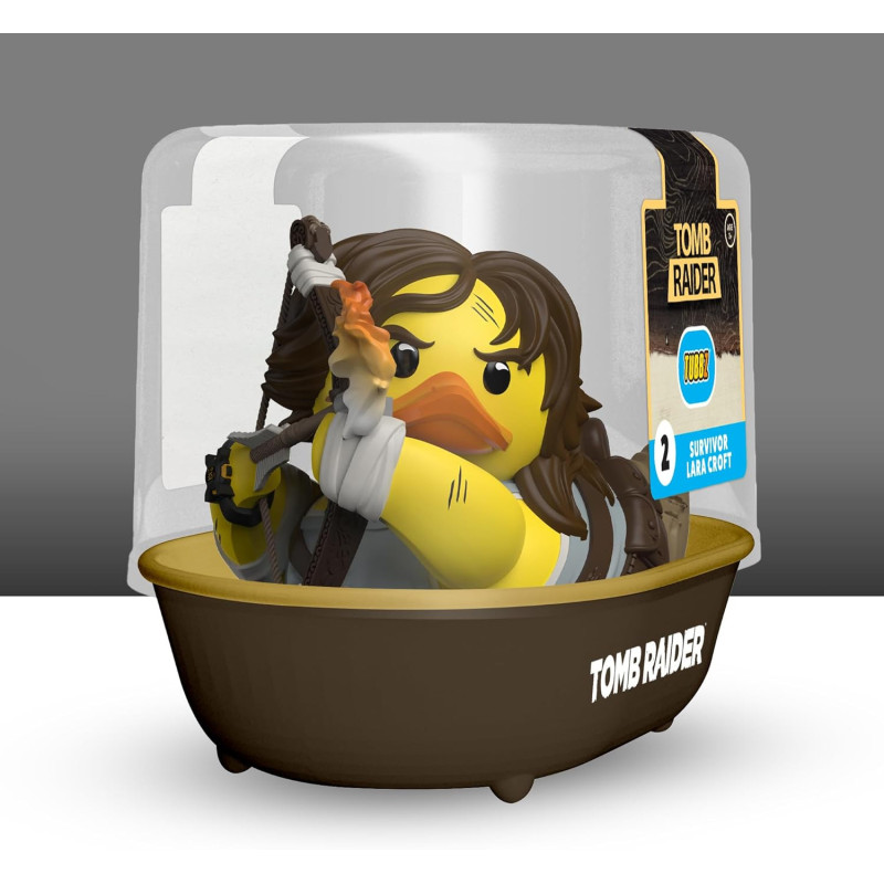 Tomb Raider - Figurine canard TUBBZ Survival Lara Croft 10 cm 1st Edition