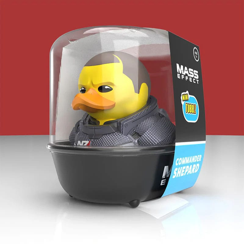 Mass Effect - Figurine canard MINI TUBBZ Commander Shepard 5 cm