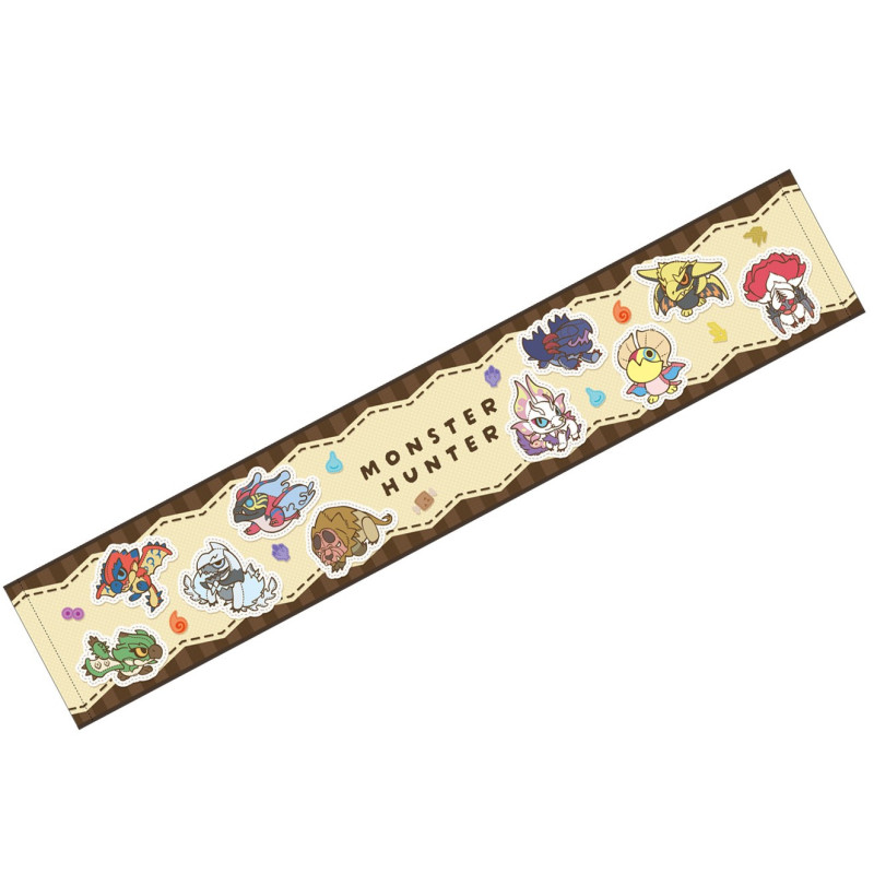 Monster Hunter - Serviette en coton 110 x 20 cm