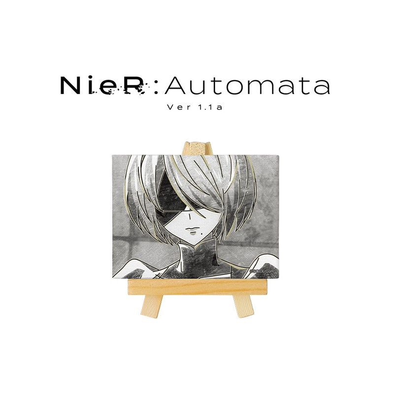 NieR:Automata Ver1.1A - Trading Mini Canvas Board 1 EXEMPLAIRE ALEATOIRE