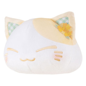 Nemuneko Cat - Peluche Flower Pattern Ear Decoration Yellow Color Ver. 30 cm