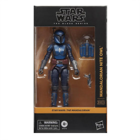 Star Wars : The Mandalorian - Black Series - Figurine Nite Owl 15 cm