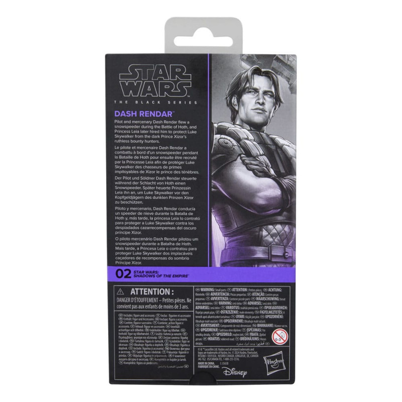Star Wars : Shadows of the Empire - Black Series - Figurine Dash Rendar
