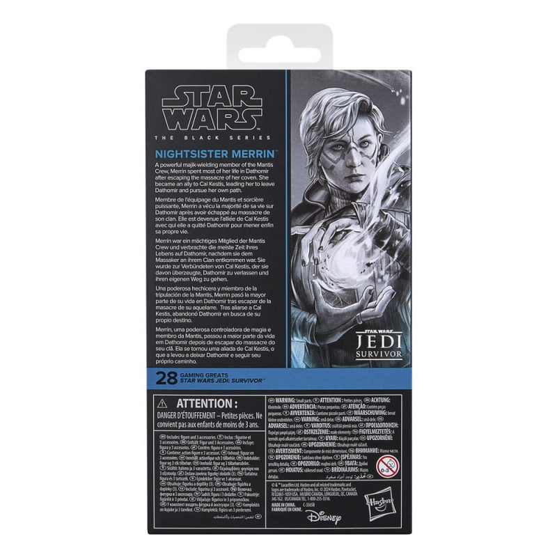 Star Wars : Jedi: Survivor - Black Series - Figurine Nightsister Merrin
