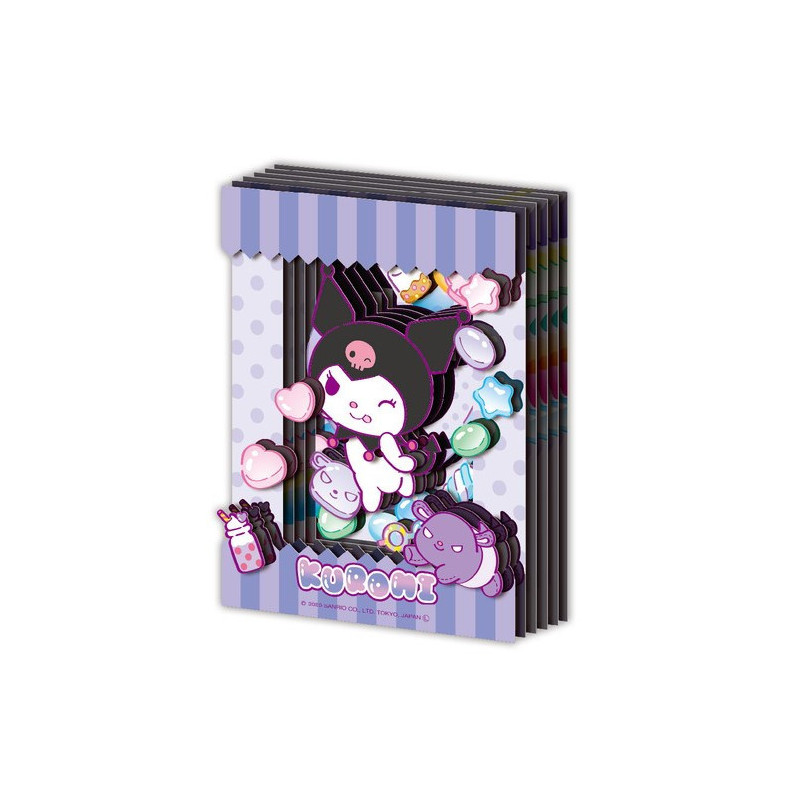 Sanrio - Paper Shadow Art Mini Kuromi