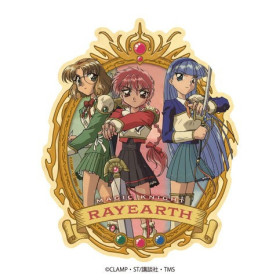 Magic Knight Rayearth - Travel Sticker Hikaru, Fuu & Umi