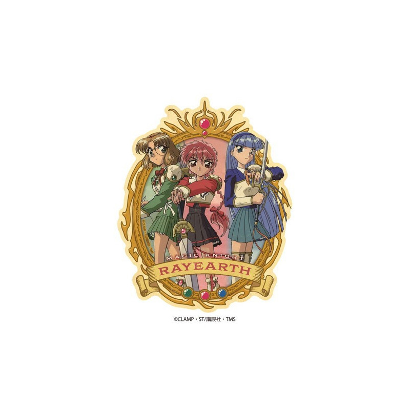 Magic Knight Rayearth - Travel Sticker Hikaru, Fuu & Umi