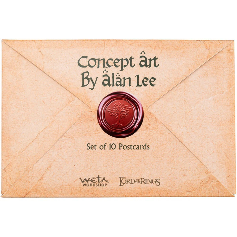 Cartes Postales By Alan Lee – Seigneur des Anneaux – Weta