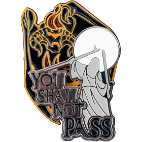Lord of the Rings - Pins Gandalf vs Balrog You Shall Not Pass