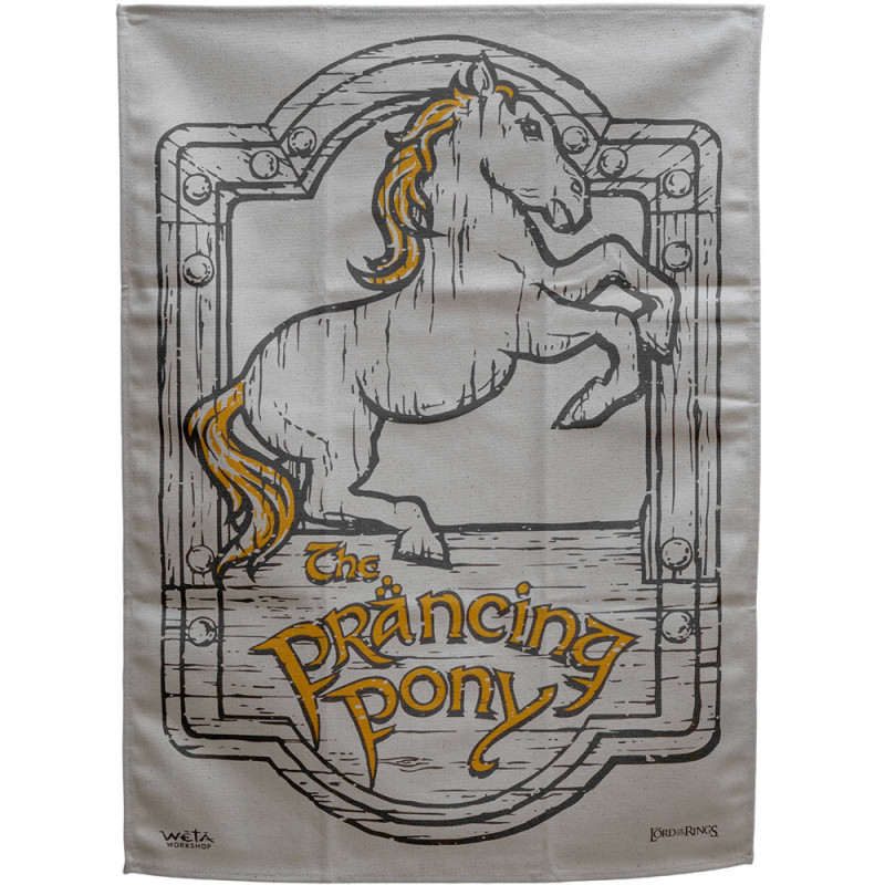 Lord of the Rings - Set de 2 serviettes torchons Prancing Pony & Green Dragon
