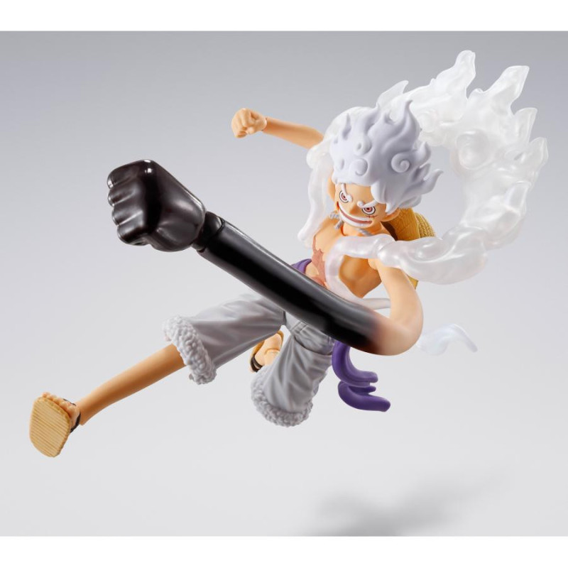 FÉVRIER 2026 : One Piece - Figurine S.H.Figuarts Monkey D. Luffy Gear 5 Future Island Egghead